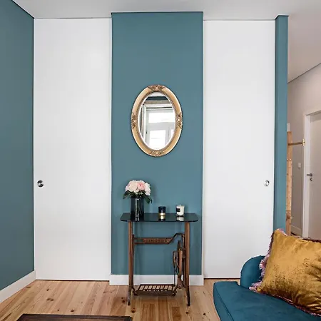 דירה Turquoise Flat W Ac & Balcony By Lovelystay